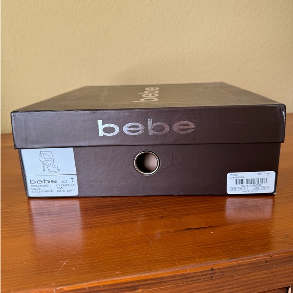 Bebe Cassandra booties.  Size 7 - Picture 14 of 14